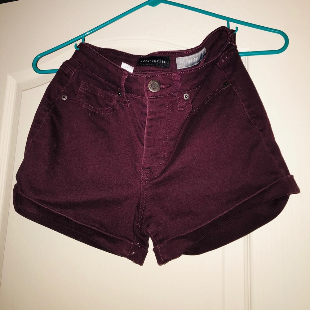 Maroon Aeropostale Shorts Size 3